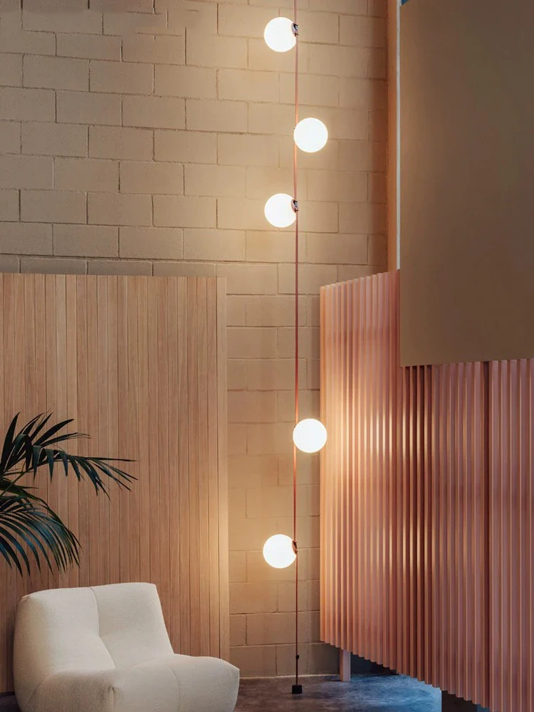 lustre moderne simple led avec bande conductrice lumineuse - Image 3