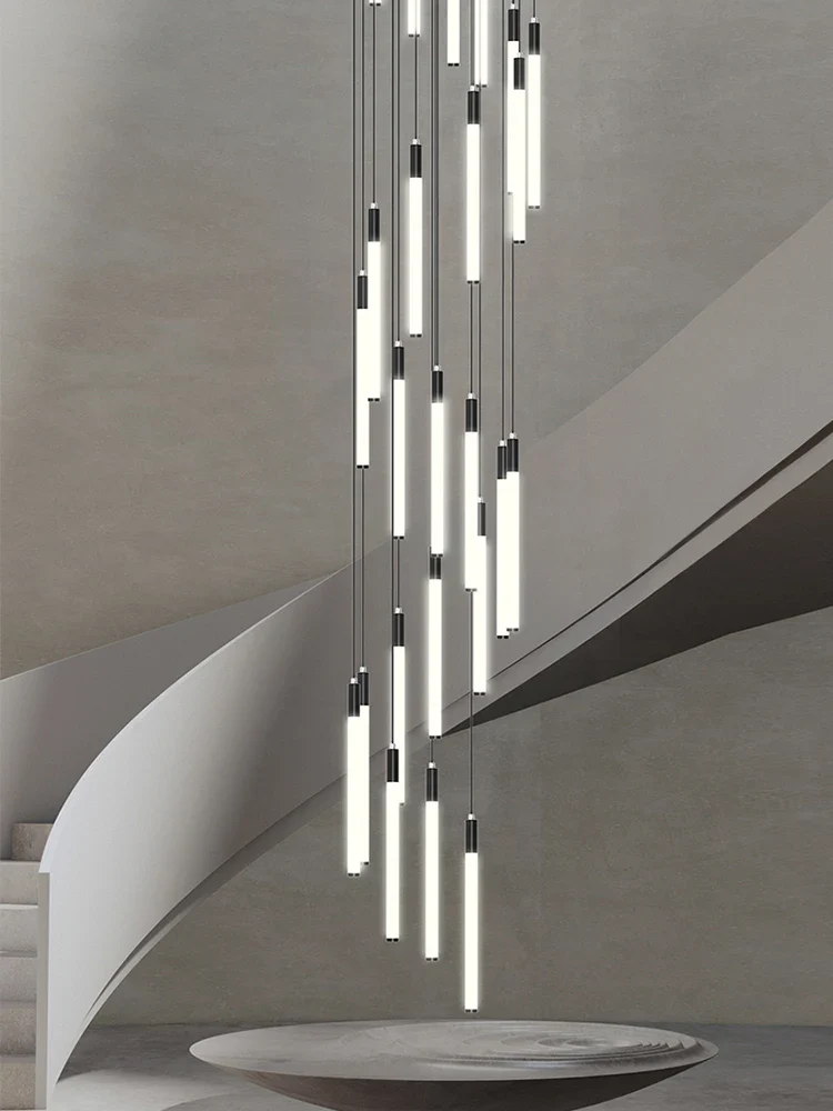 lustre moderne suspendu pour éclairage intérieur design loft - Image 4