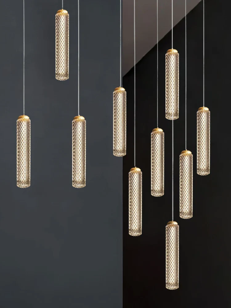 lustre moderne suspendu pour un éclairage élégant et contemporain - Image 3