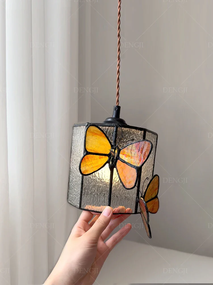 lustre multicolore style tiffany pour éclairage intérieur enfants - Image 6