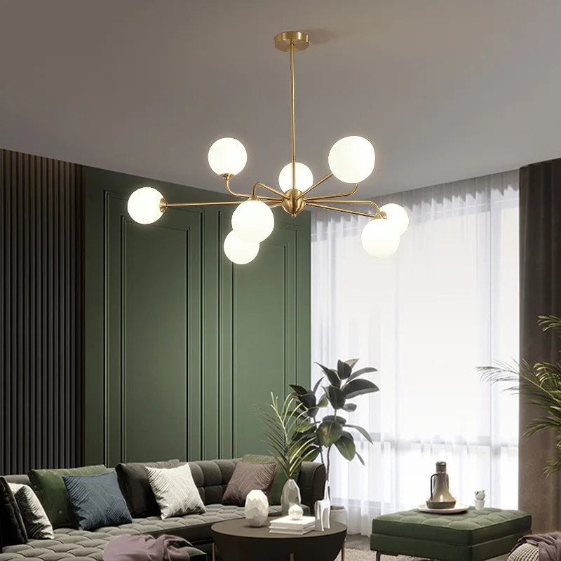 lustre nordique à led pour un éclairage moderne - Image 3