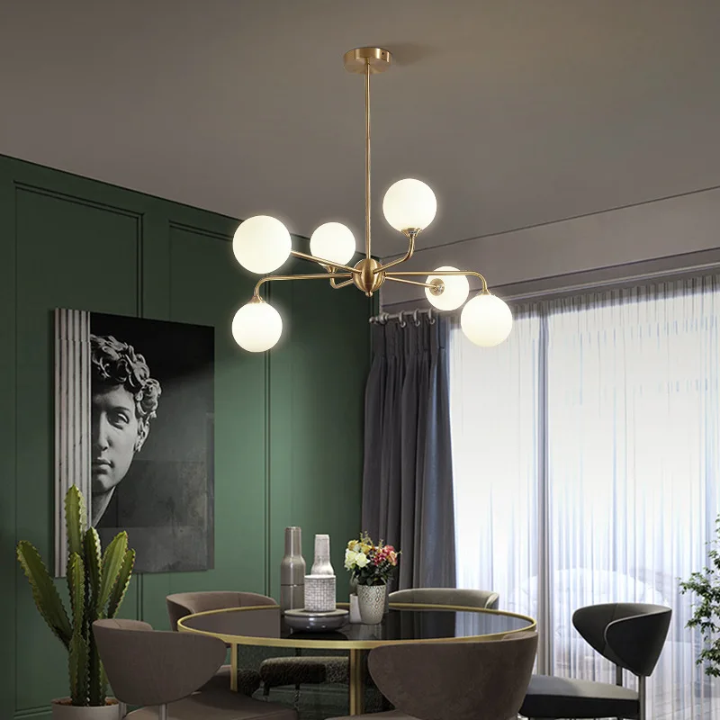 lustre nordique à led pour un éclairage moderne - Image 4