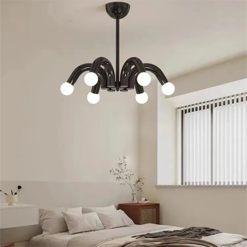 lustre nordique à led style art déco pour décoration élégante - Image 4