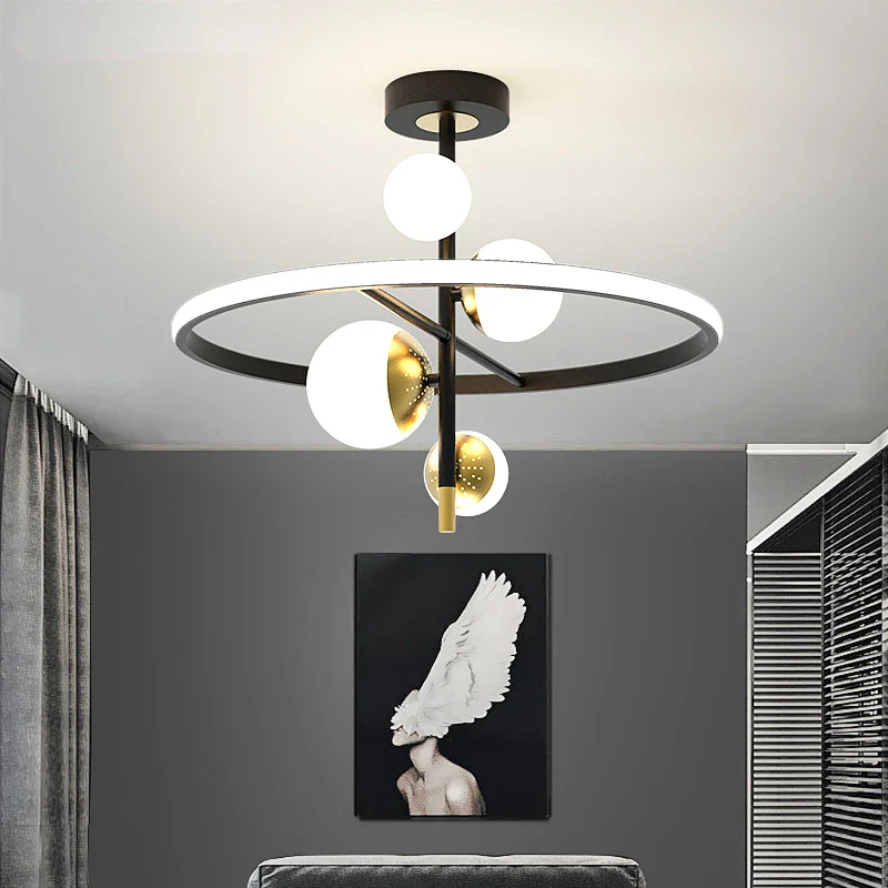 lustre nordique design pour éclairage intérieur moderne élégant - Image 3