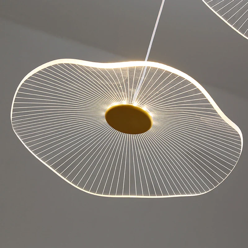 lustre nordique en acrylique design créatif pour espaces élégants - Image 5