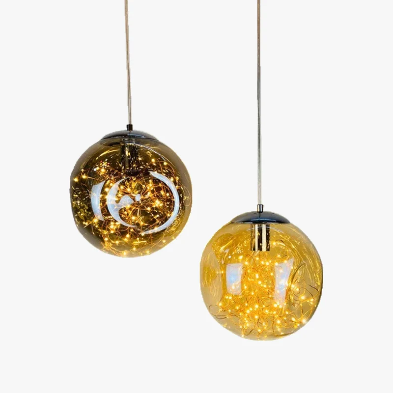 lustre nordique en étoile design en verre pour décoration intérieure - Image 6