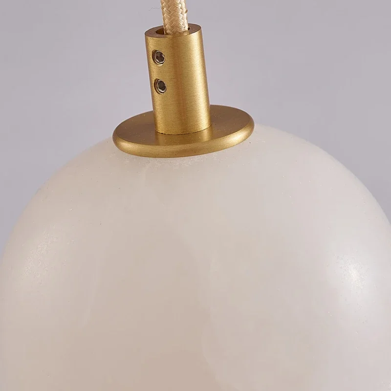 lustre nordique en marbre naturel design lumineux pour espace moderne - Image 5