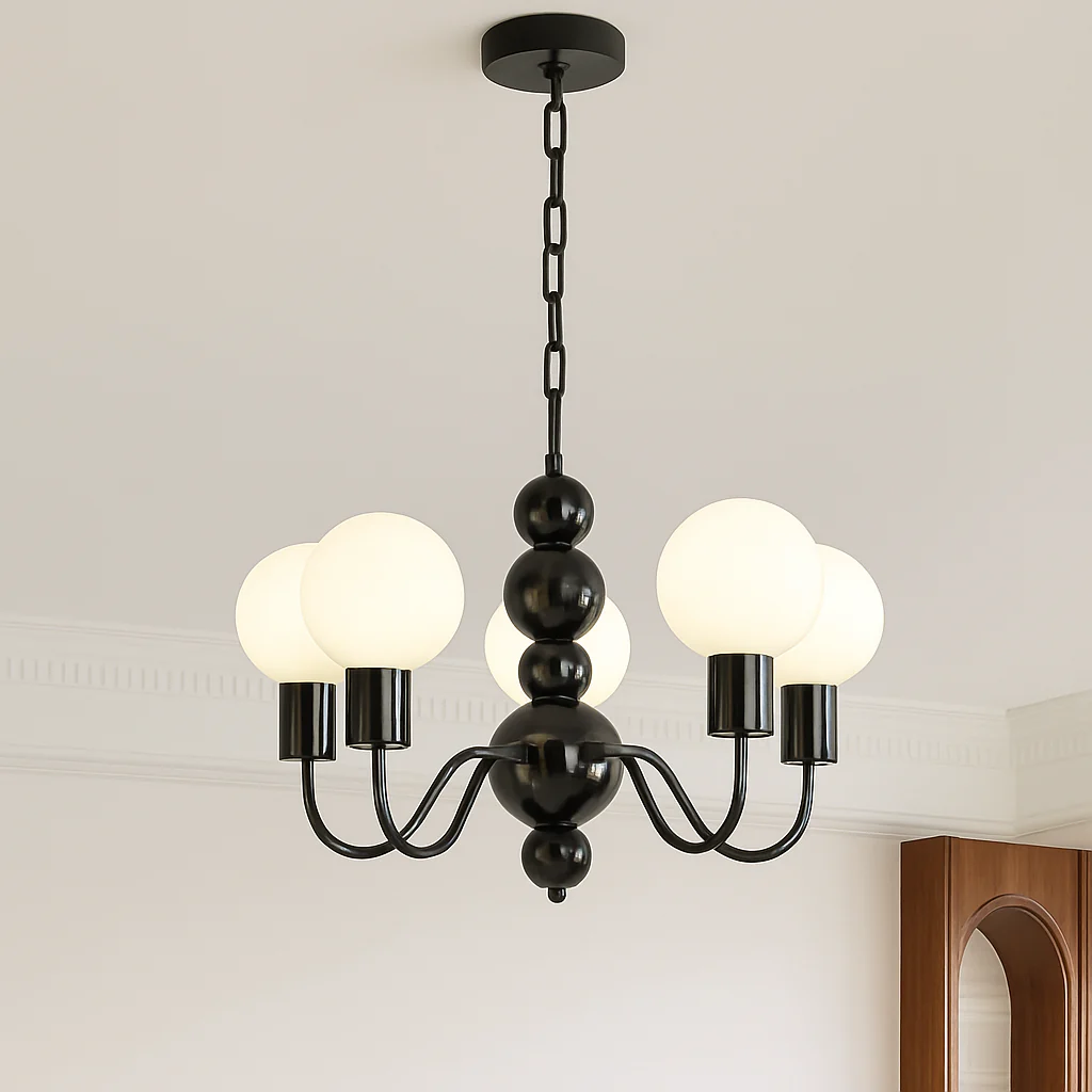 lustre nordique en métal pour décoration intérieure suspendue - Image 4