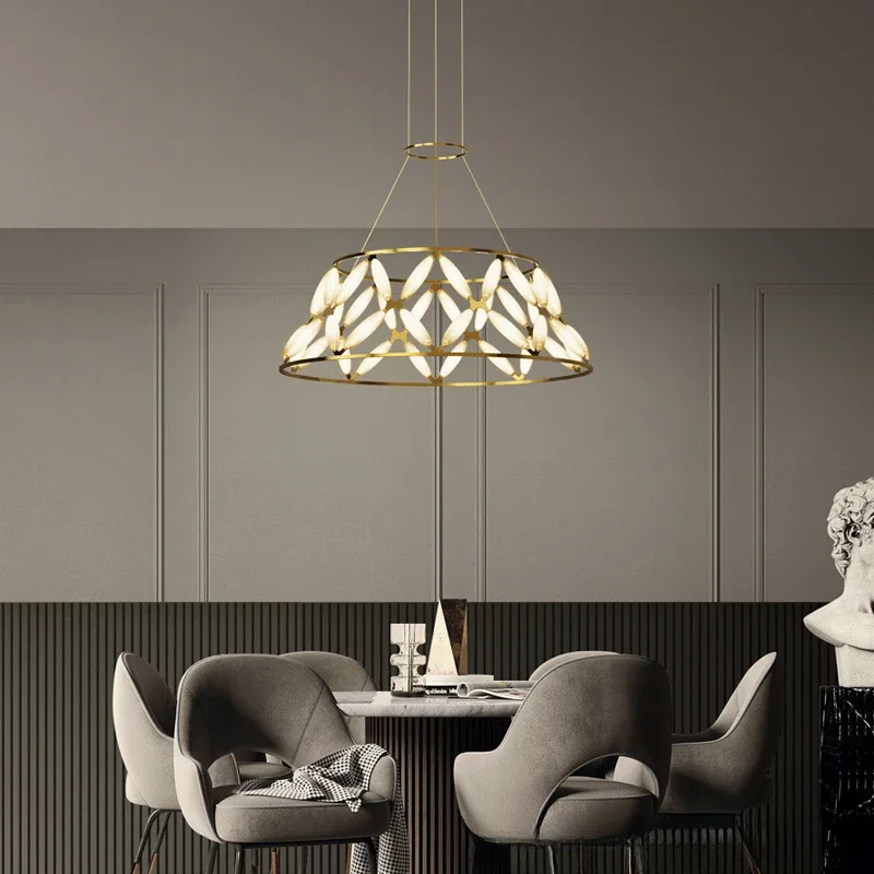 lustre nordique moderne lampe led créative pour décoration intérieure - Image 3