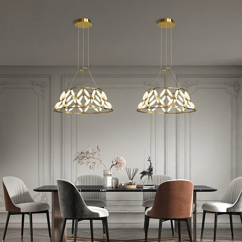 lustre nordique moderne lampe led créative pour décoration intérieure - Image 4