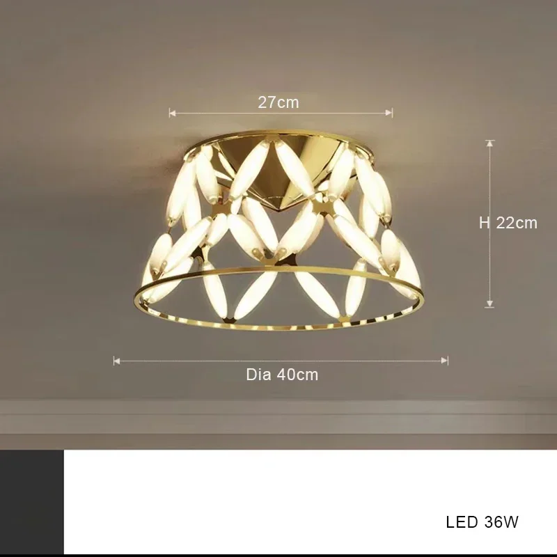 lustre nordique moderne lampe led créative pour décoration intérieure - Image 7