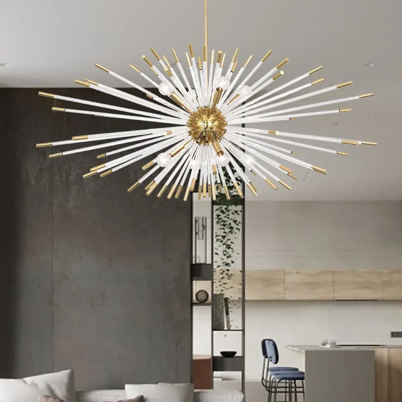 lustre nordique postmoderne décoratif en forme de pissenlit - Image 4