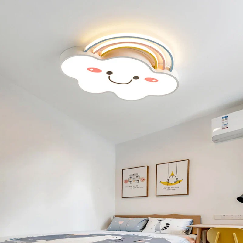 lustre nordique pour chambre d'enfants avec lumières led - Image 5