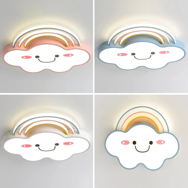 lustre nordique pour chambre d'enfants avec lumières led - Image 6