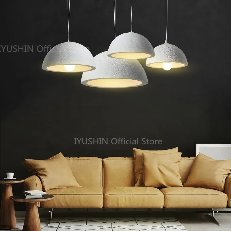 lustre nordique wabi sabi pour décoration intérieure et éclairage suspendu - Image 3