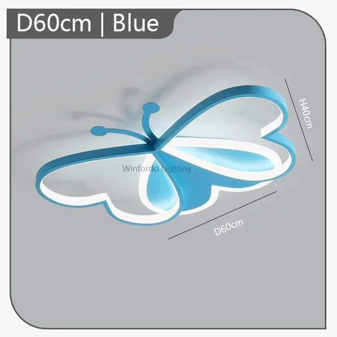 lustre papillon led pour enfants avec intensité variable - Image 10