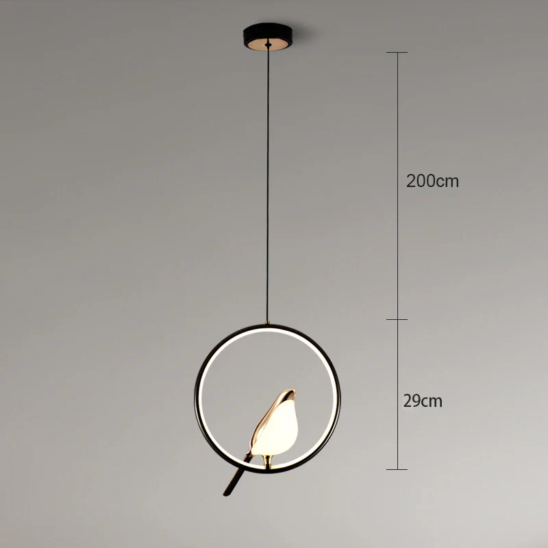 Lustre suspension LED luminaire éclairage lampe suspendue cuisine Table à manger nordique appareil ménager salon décor Suspension - Image 7