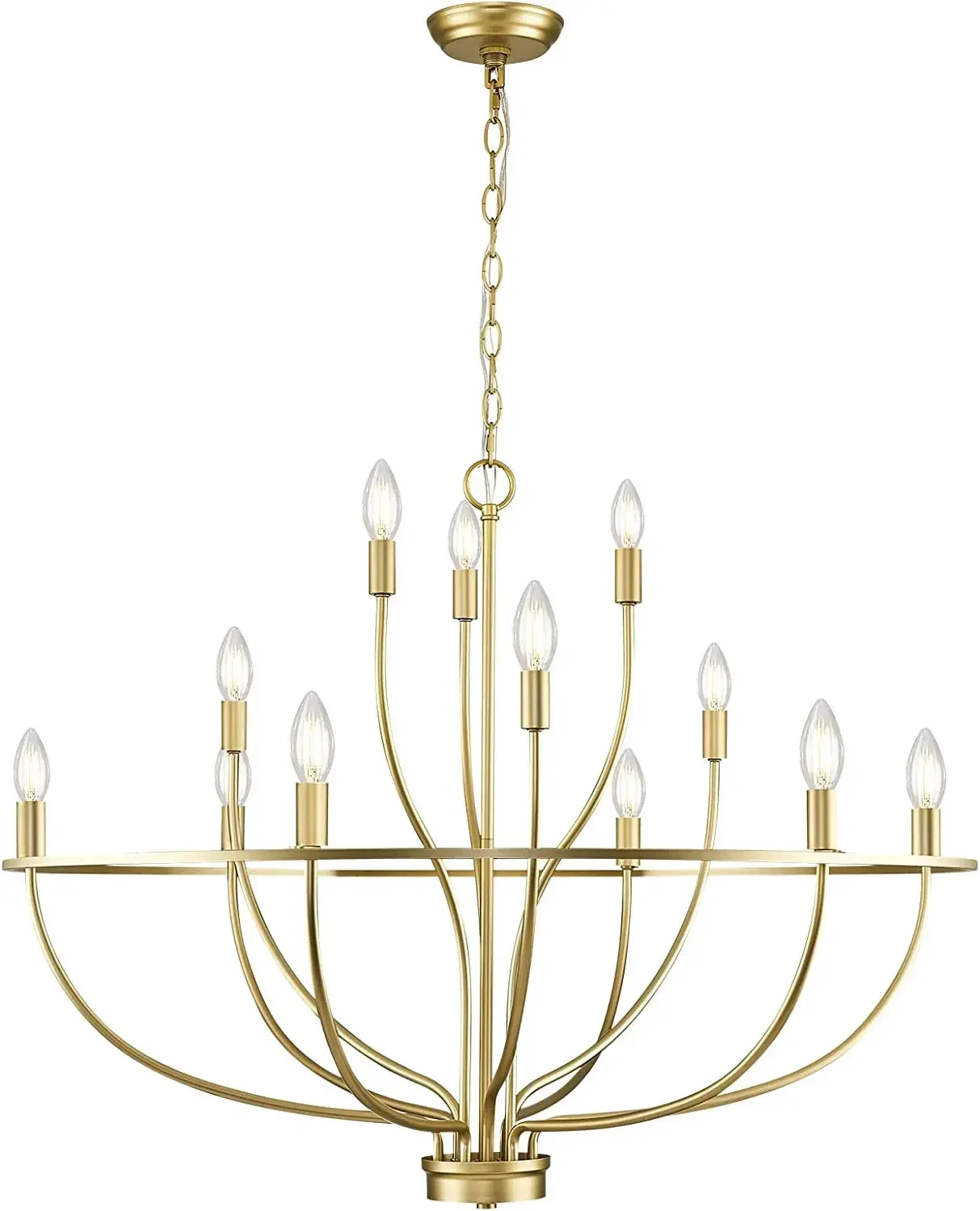 lustre rétro à led en fer pour décoration intérieure moderne - Image 8