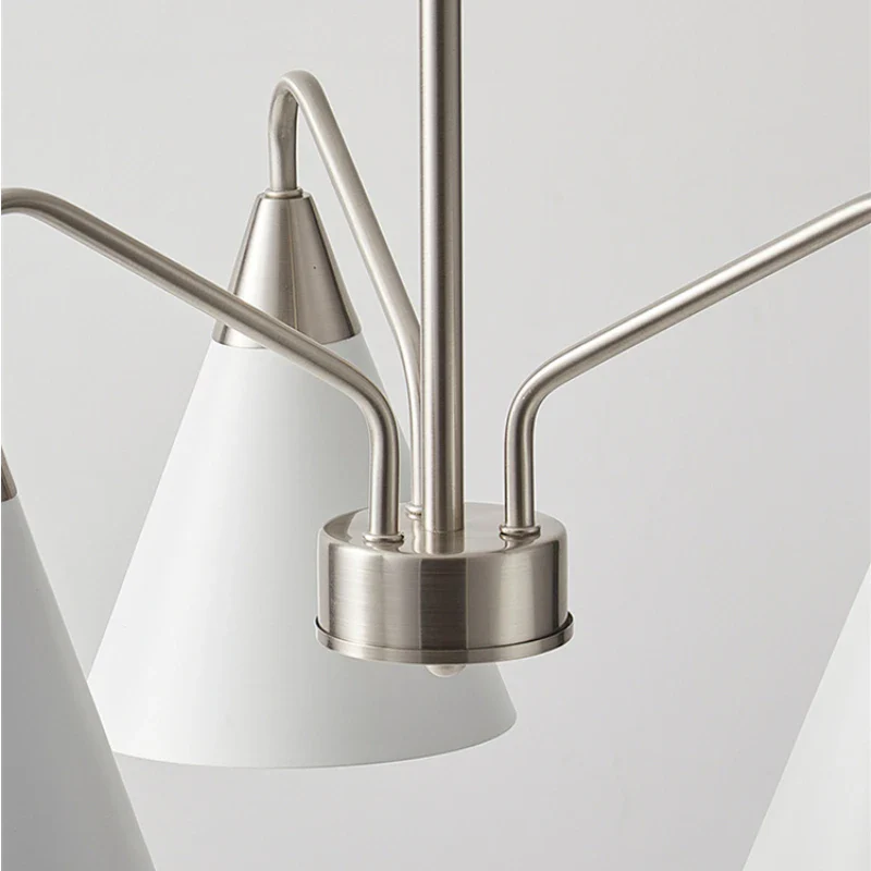 lustre rétro de style médiéval design minimaliste en fer - Image 5
