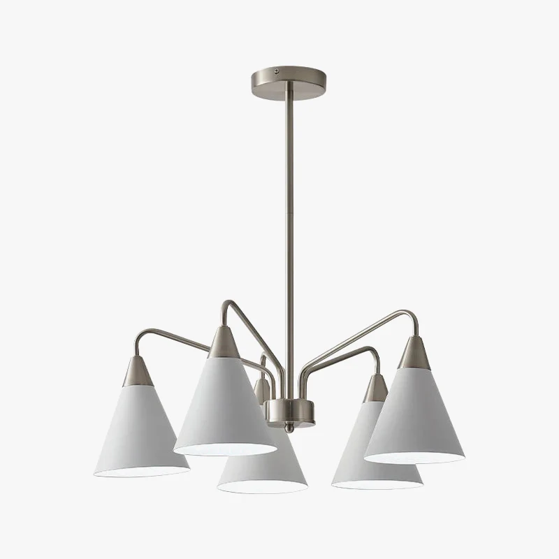 lustre rétro de style médiéval design minimaliste en fer - Image 6