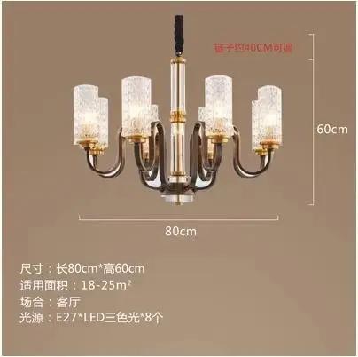 lustre rétro industriel en fer et verre suspendu à led - Image 9