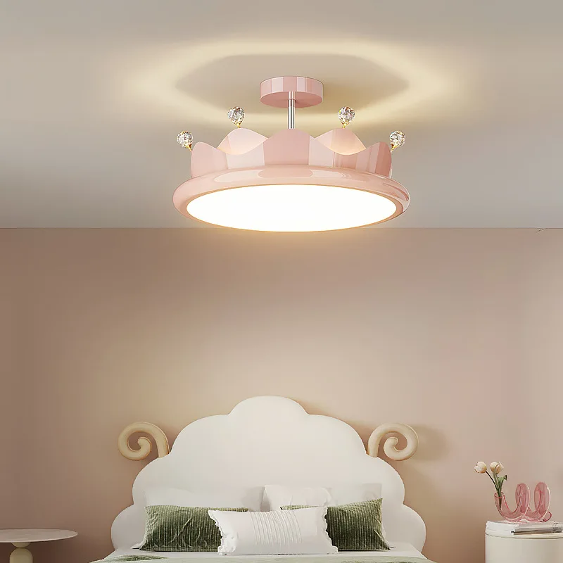 lustre romantique en cristal pour chambre d'enfant princesse - Image 3