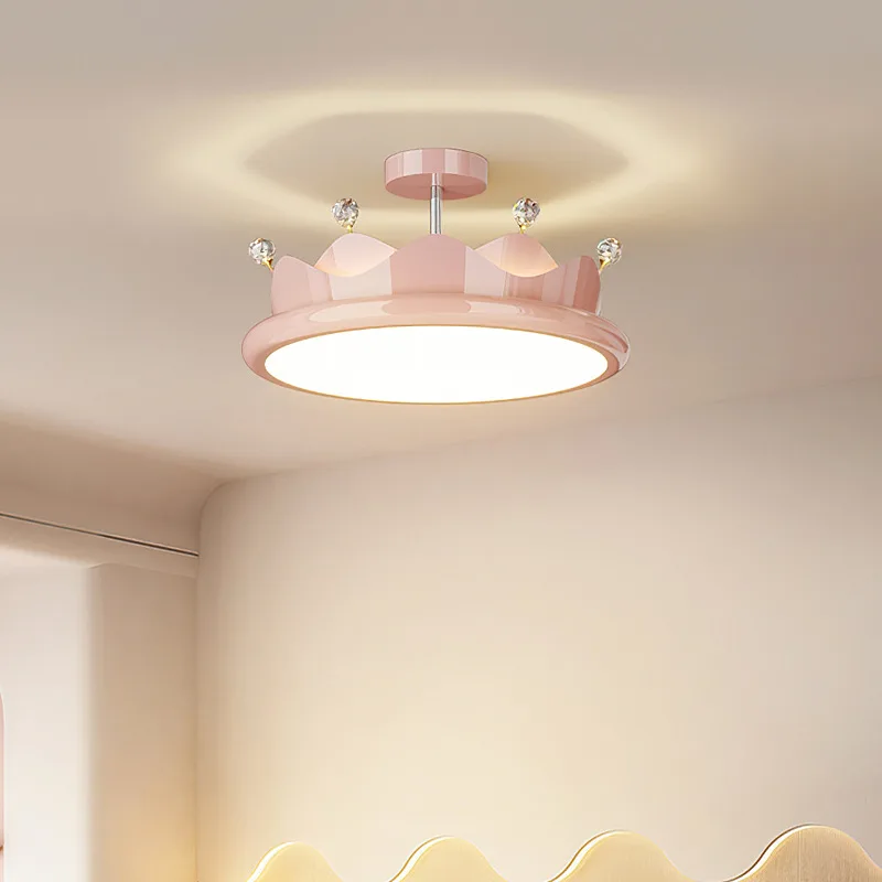 lustre romantique en cristal pour chambre d'enfant princesse - Image 4