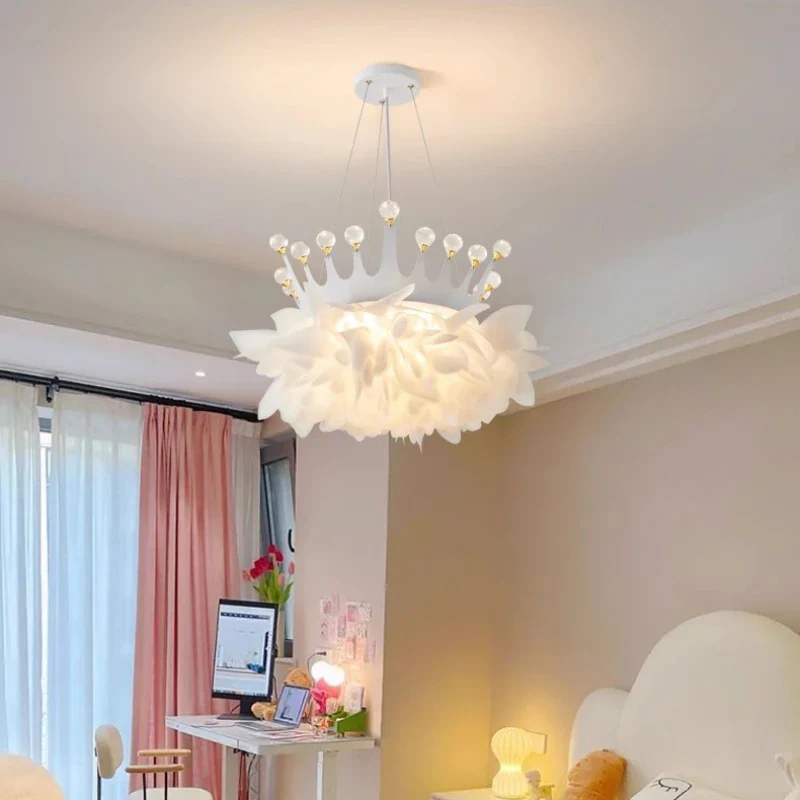 lustre romantique en cristal pour une décoration moderne - Image 2