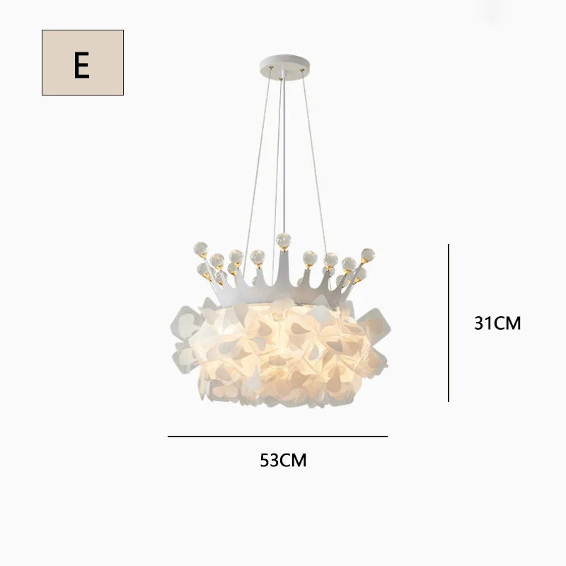 lustre romantique en cristal pour une décoration moderne - Image 7