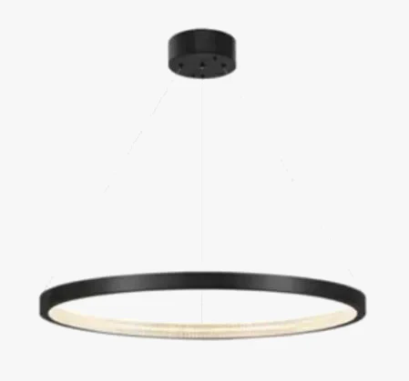 lustre rond en cuivre antique pour éclairage moderne intérieur - Image 8