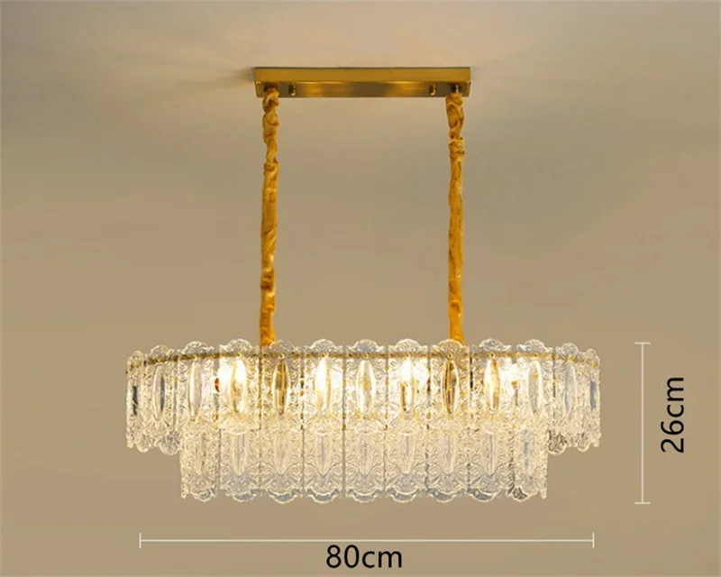 lustre rond en verre artistique pour intérieur moderne - Image 13