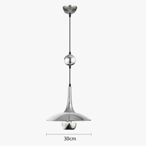 lustre soucoupe volante créatif moderne réglable pour intérieur décoratif - Image 10