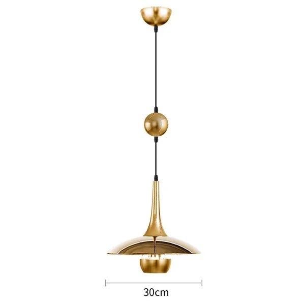 lustre soucoupe volante créatif moderne réglable pour intérieur décoratif - Image 12