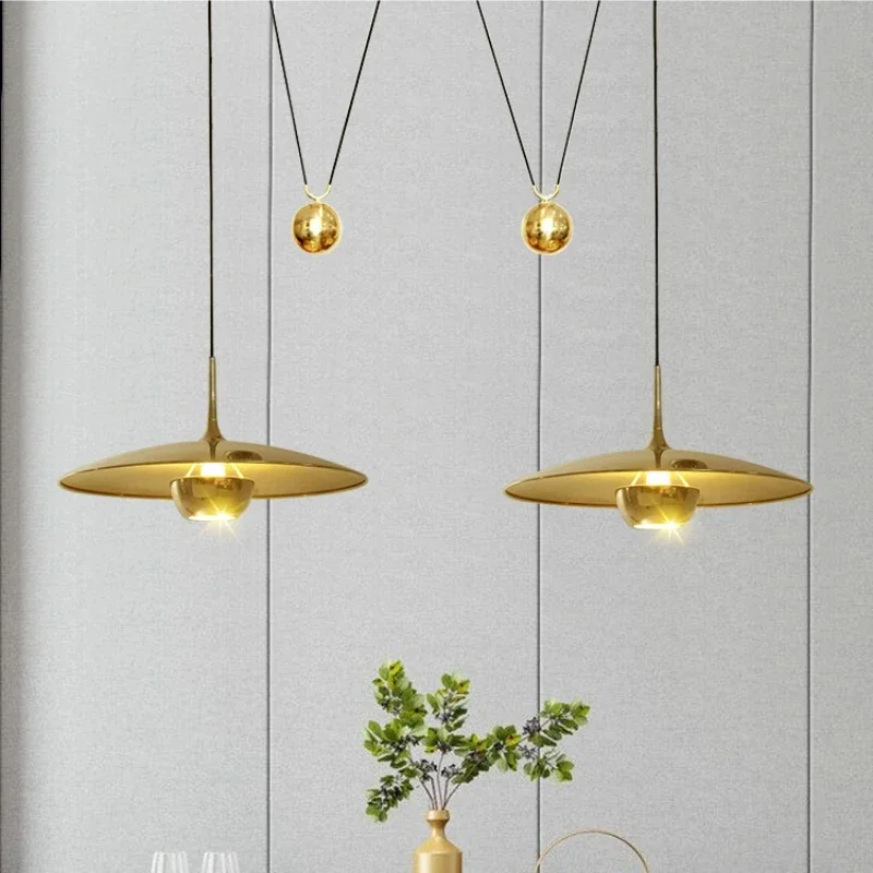 lustre soucoupe volante créatif moderne réglable pour intérieur décoratif - Image 3