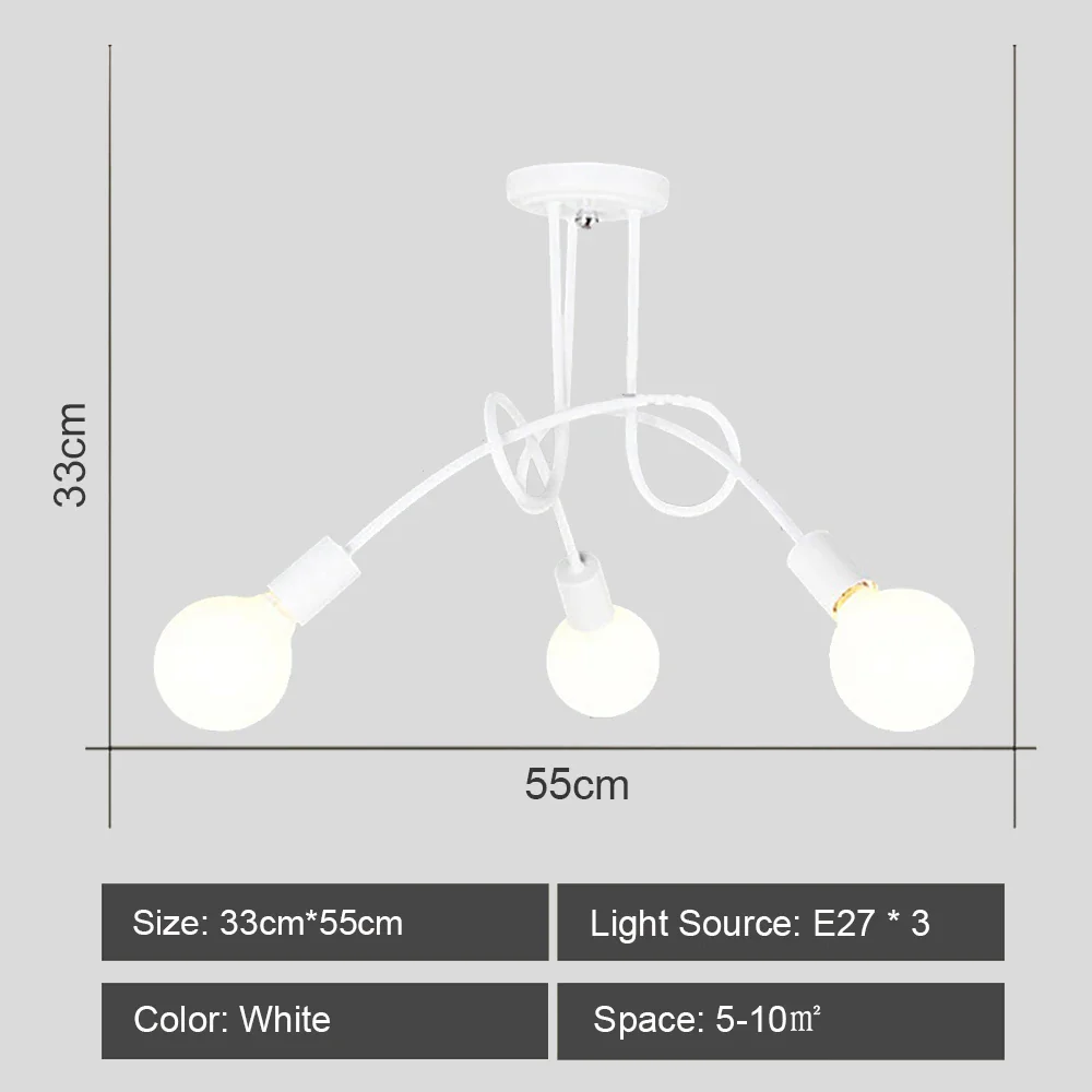 lustre sputnik moderne style industriel pour intérieur élégant - Image 16