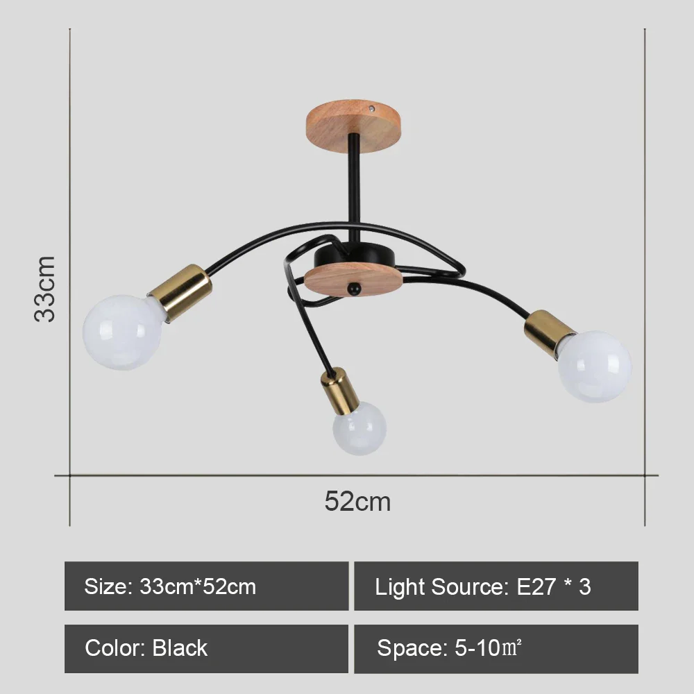 lustre sputnik moderne style industriel pour intérieur élégant - Image 17