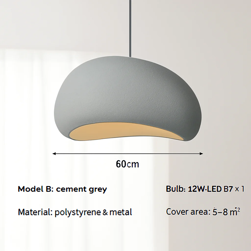 lustre suspendu moderne japonais fait main pour intérieur et café - Image 14