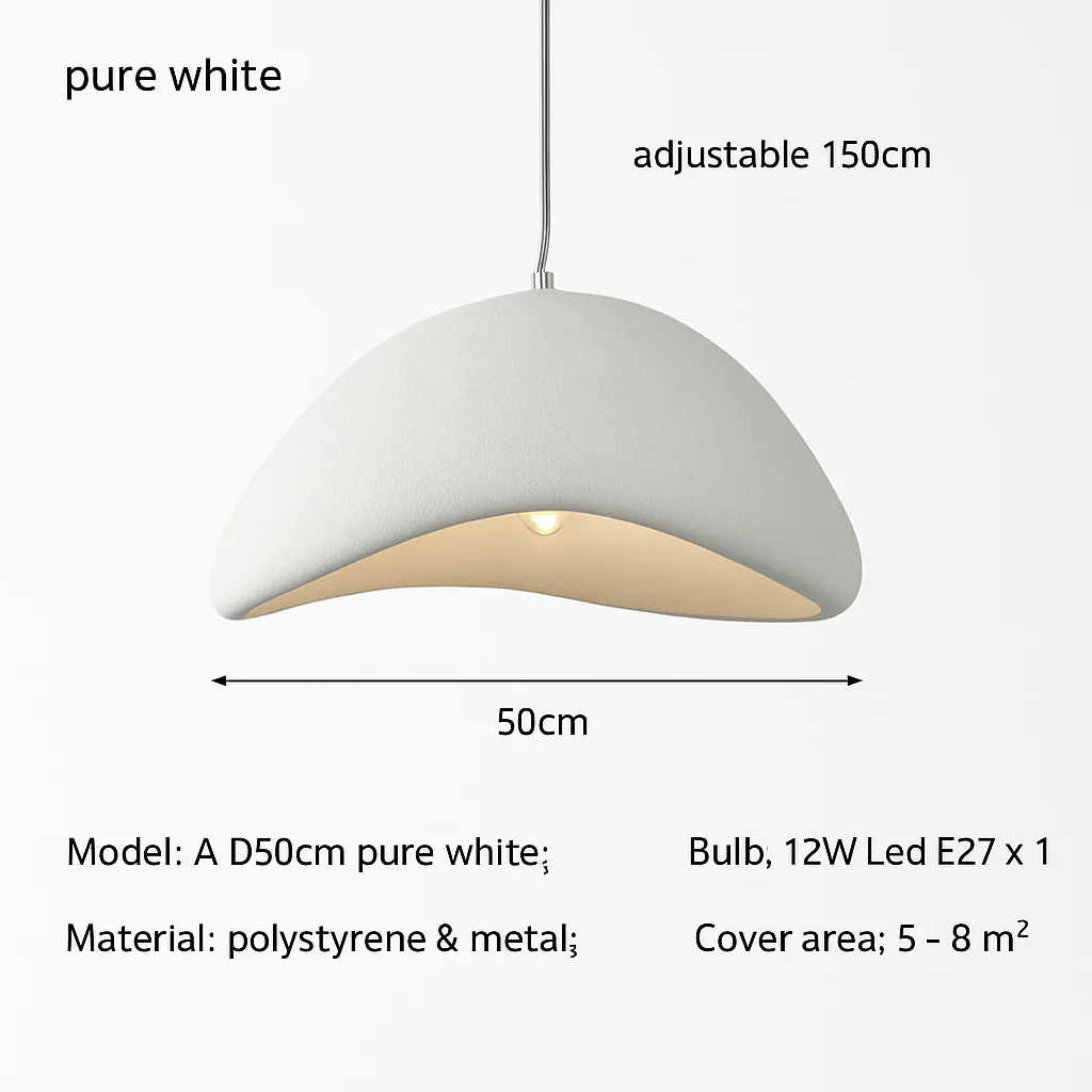 lustre suspendu moderne japonais fait main pour intérieur et café - Image 19