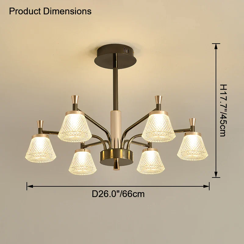 lustre suspendu moderne pour éclairage décoratif intérieur - Image 7