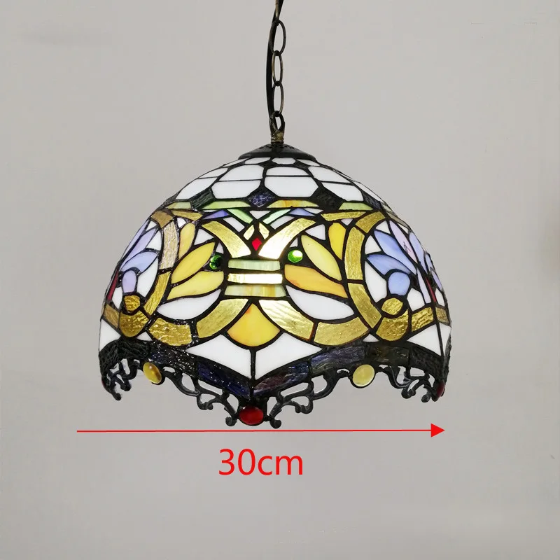 lustre tiffany vitrail style méditerranéen pour intérieur élégant - Image 11