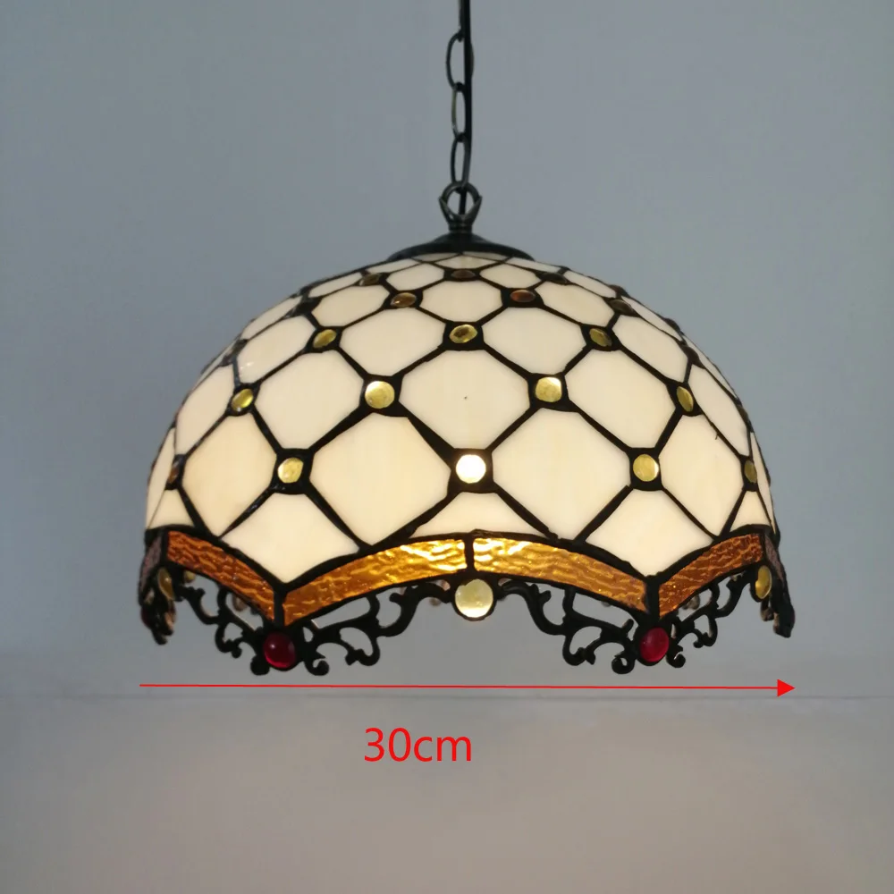 lustre tiffany vitrail style méditerranéen pour intérieur élégant - Image 13