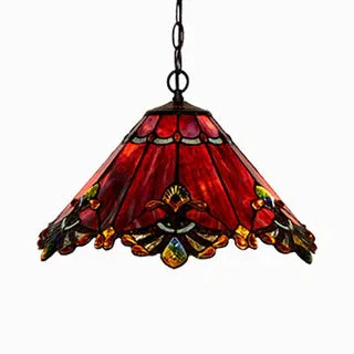 lustre tiffany vitrail style méditerranéen pour intérieur élégant - Image 2