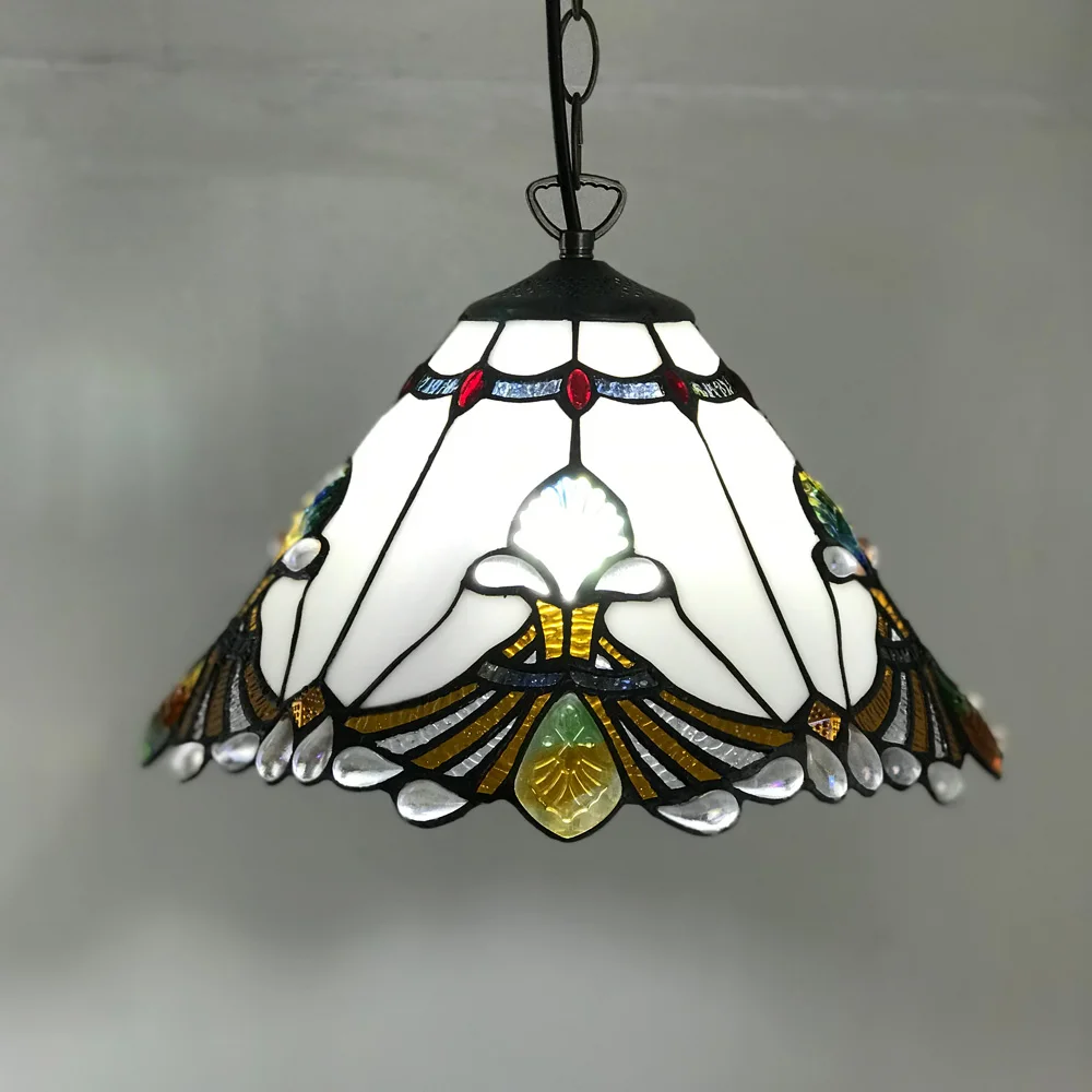 lustre tiffany vitrail style méditerranéen pour intérieur élégant - Image 6