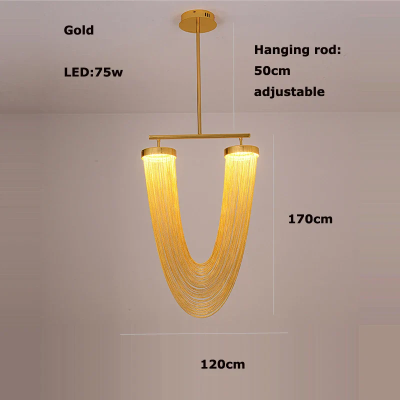 lustre vintage à led éclairage tendance pour intérieur - Image 11
