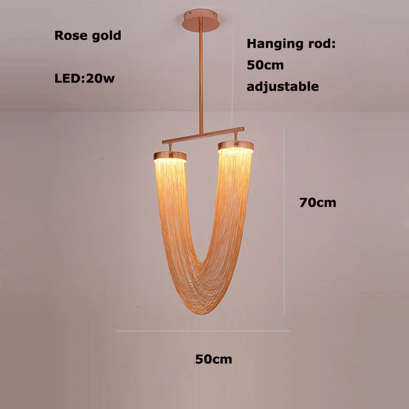 lustre vintage à led éclairage tendance pour intérieur - Image 16