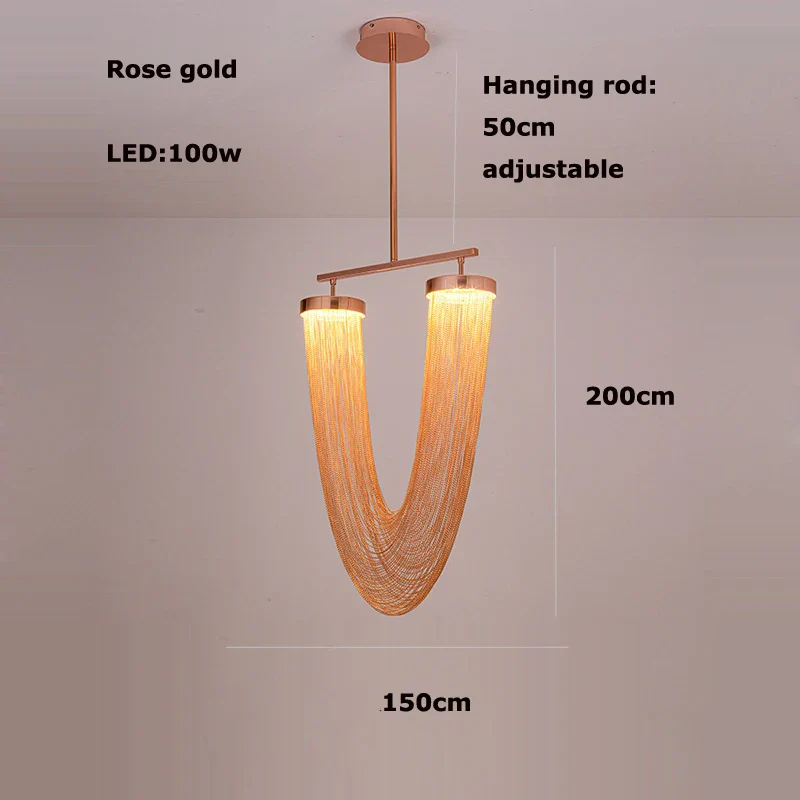 lustre vintage à led éclairage tendance pour intérieur - Image 17