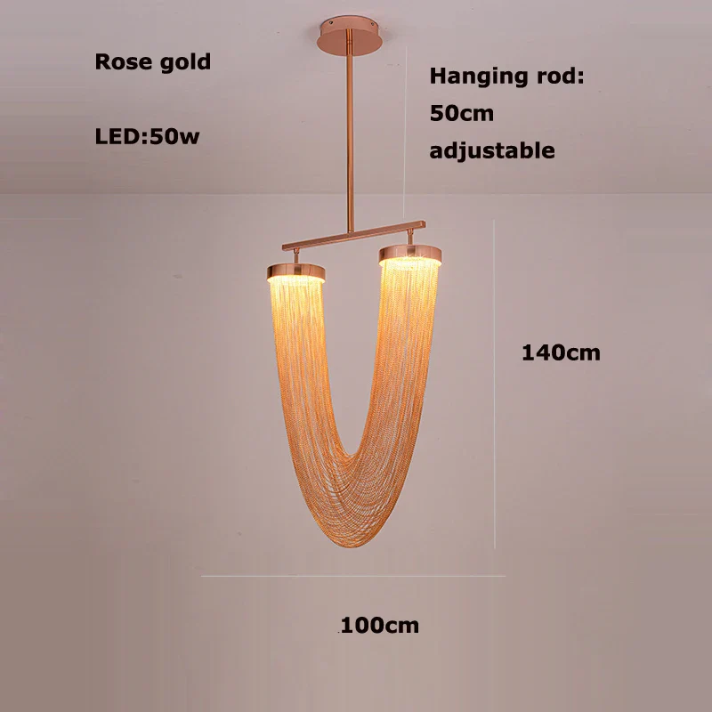 lustre vintage à led éclairage tendance pour intérieur - Image 21