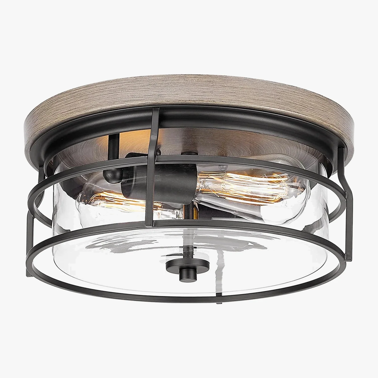 lustre vintage rond pour intérieur style loft moderne - Image 6