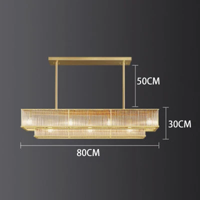 lustres en cristal doré modernes pour éclairage intérieur - Image 14