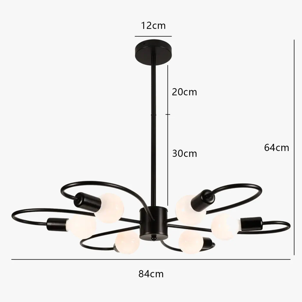 lustres modernes à led pour décoration intérieure élégante - Image 10